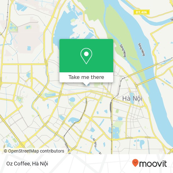 Bản đồ Oz Coffee, 135 PHỐ Đội Cấn Quận Ba Đình, Hà Nội