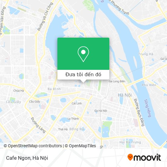 Bản đồ Cafe Ngon
