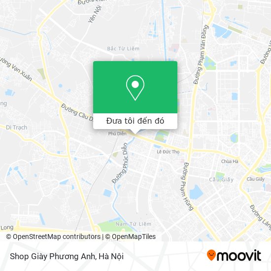 Bản đồ Shop Giày Phương Anh