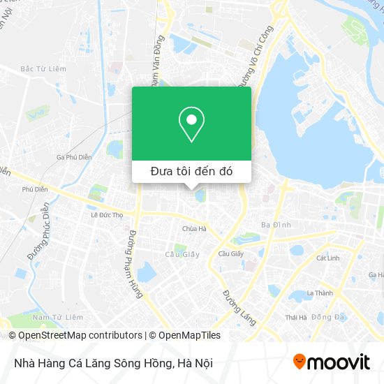 Bản đồ Nhà Hàng Cá Lăng Sông Hồng