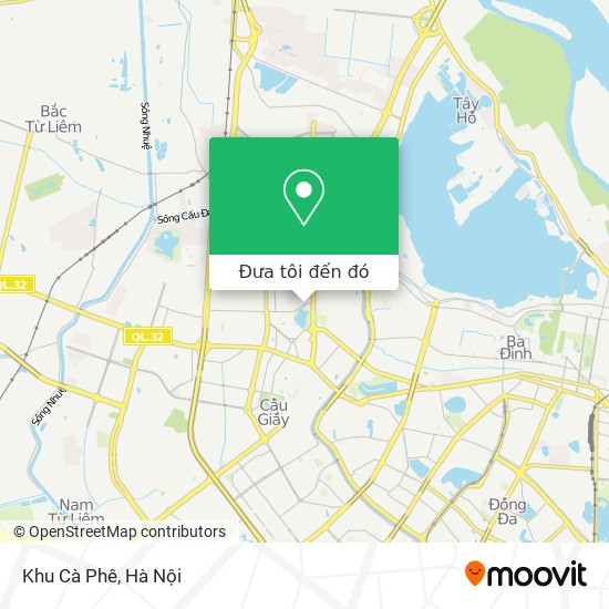 Bản đồ Khu Cà Phê