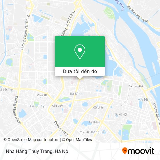 Bản đồ Nhà Hàng Thùy Trang