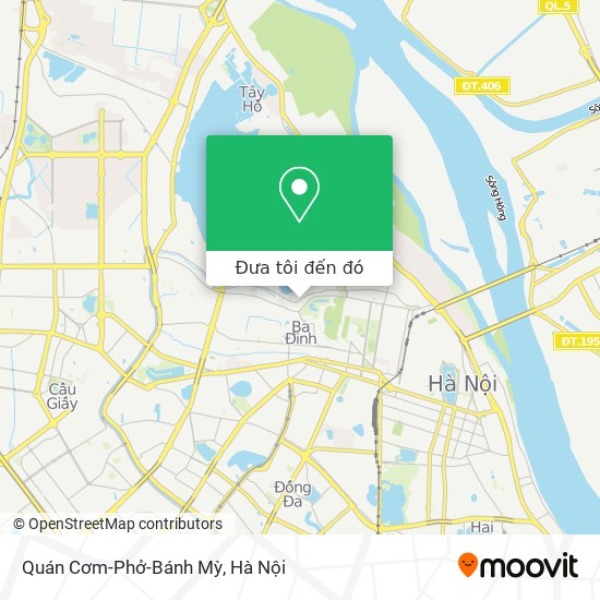 Bản đồ Quán Cơm-Phở-Bánh Mỳ