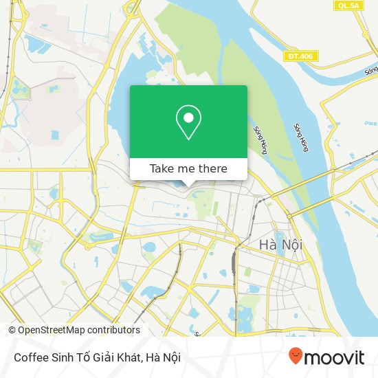 Bản đồ Coffee Sinh Tố Giải Khát, 17 ĐƯỜNG Thụy Khuê Quận Tây Hồ, Hà Nội