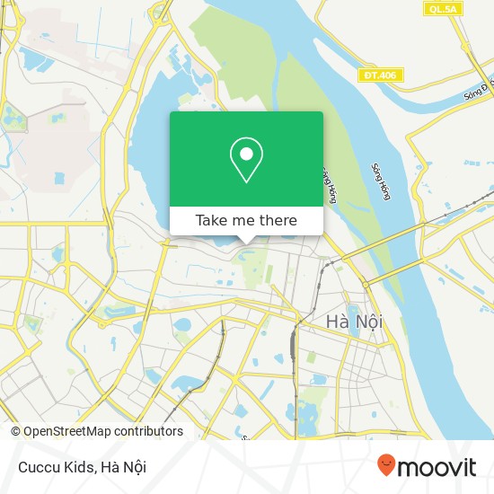 Bản đồ Cuccu Kids, 8 ĐƯỜNG Hoàng Hoa Thám Quận Ba Đình, Hà Nội