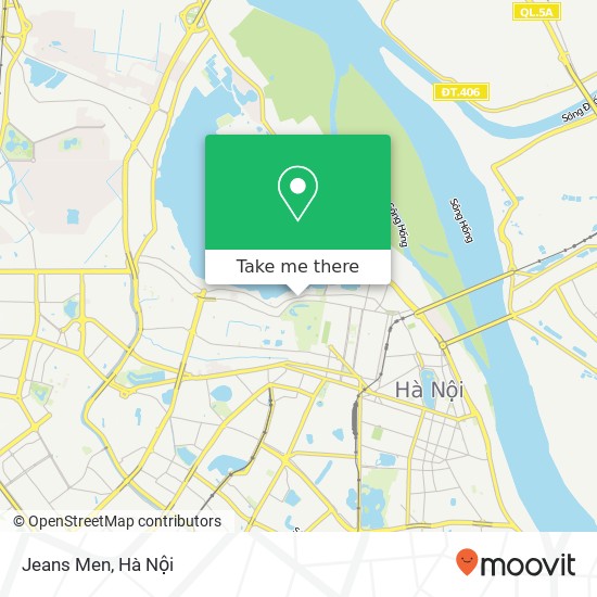 Bản đồ Jeans Men, 11 ĐƯỜNG Thụy Khuê Quận Tây Hồ, Hà Nội