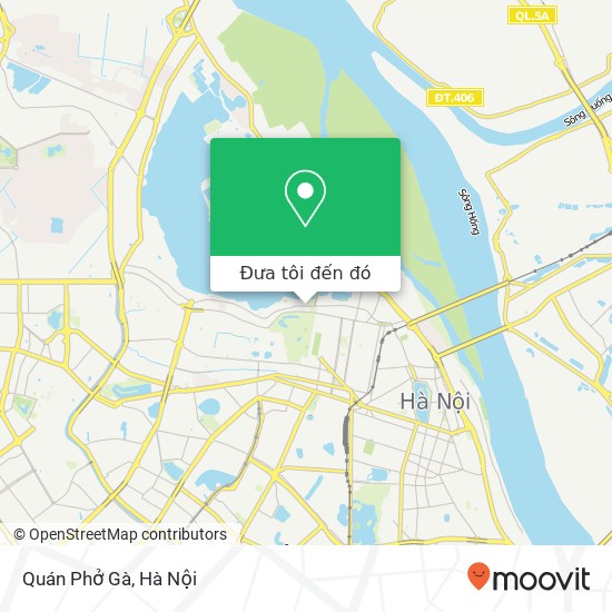Bản đồ Quán Phở Gà, ĐƯỜNG Thụy Khuê Quận Tây Hồ, Hà Nội