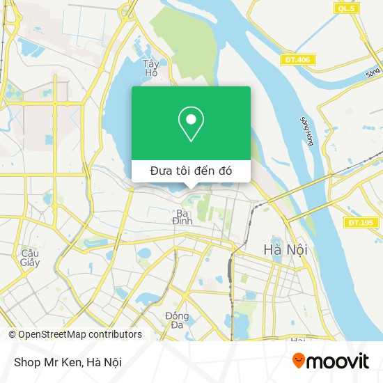 Bản đồ Shop Mr Ken