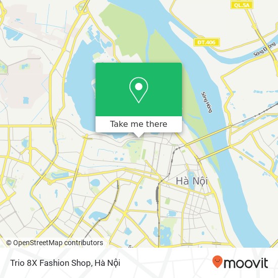 Bản đồ Trio 8X Fashion Shop, 2 ĐƯỜNG Hoàng Hoa Thám Quận Ba Đình, Hà Nội