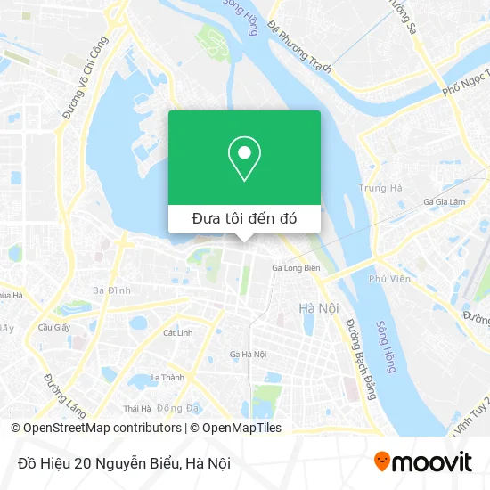 Bản đồ Đồ Hiệu 20 Nguyễn Biểu