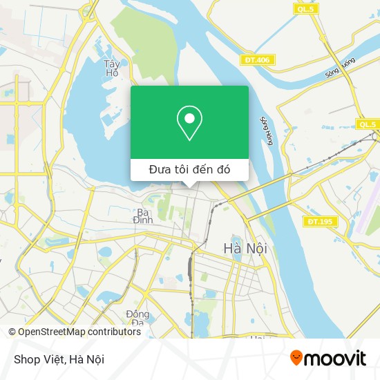 Bản đồ Shop Việt