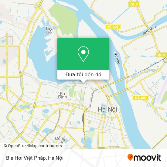 Bản đồ Bia Hơi Việt Pháp