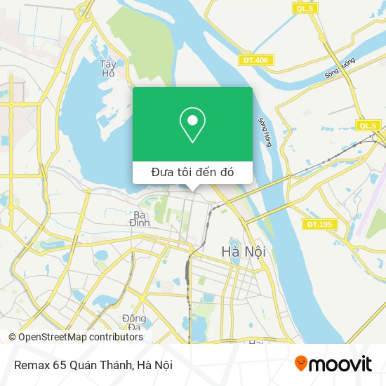 Bản đồ Remax 65 Quán Thánh