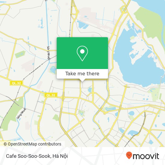 Bản đồ Cafe Soo-Soo-Sook, PHỐ Trần Tử Bình Quận Cầu Giấy, Hà Nội