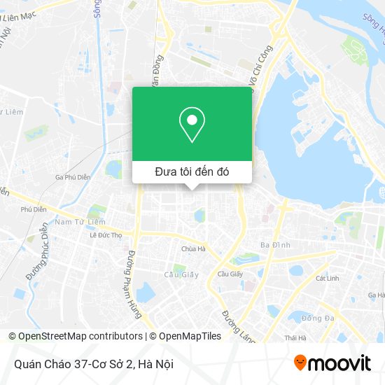 Bản đồ Quán Cháo 37-Cơ Sở 2