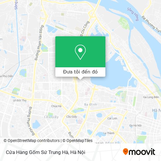 Bản đồ Cửa Hàng Gốm Sứ Trung Hà