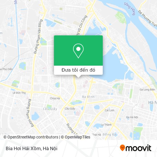 Bản đồ Bia Hơi Hải Xồm