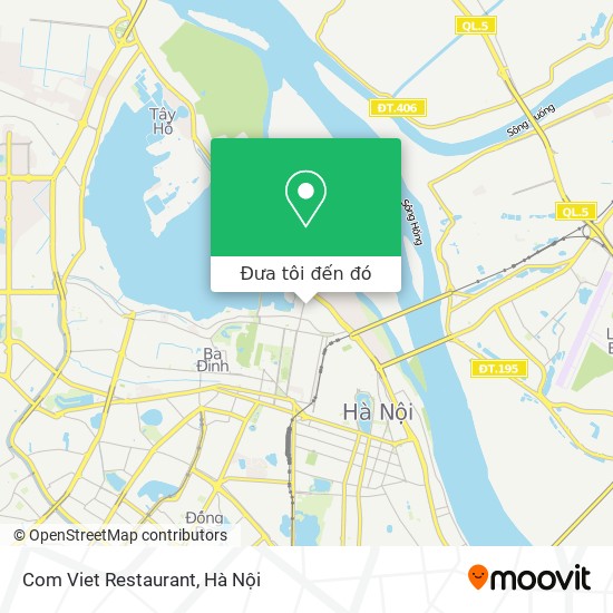 Bản đồ Com Viet Restaurant