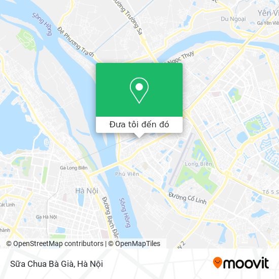 Bản đồ Sữa Chua Bà Già