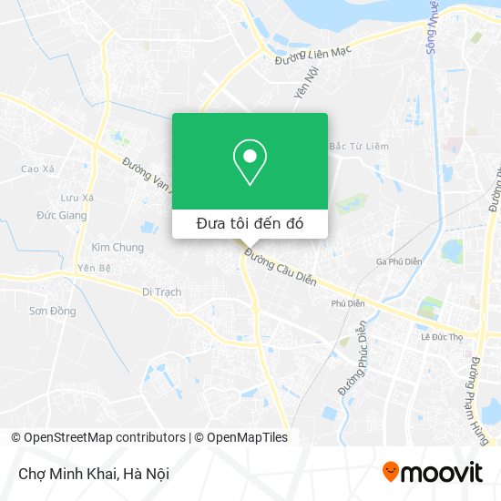 Bản đồ Chợ Minh Khai