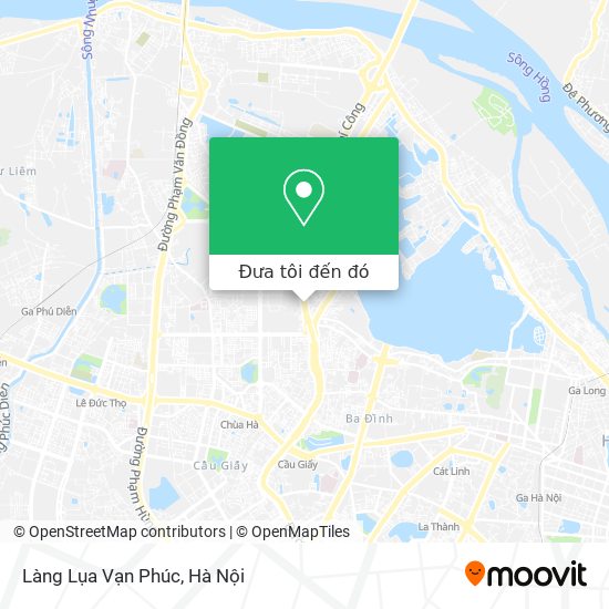 Bản đồ Làng Lụa Vạn Phúc