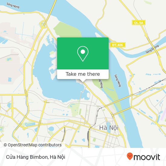 Bản đồ Cửa Hàng Bimbon, PHỐ Yên Phụ Quận Tây Hồ, Hà Nội