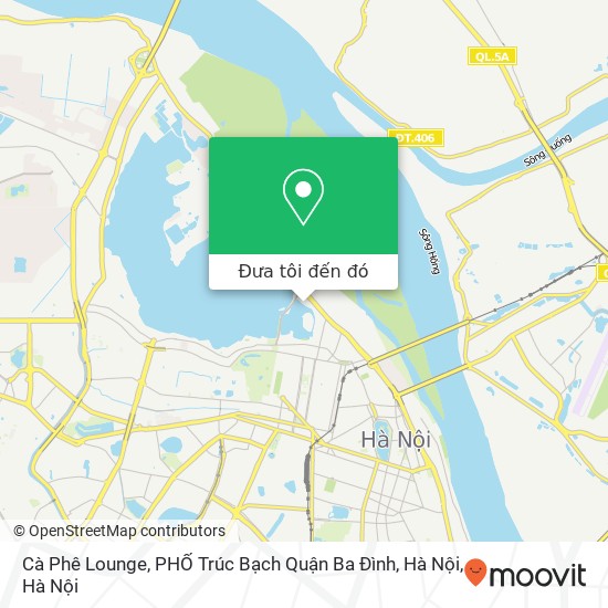 Bản đồ Cà Phê Lounge, PHỐ Trúc Bạch Quận Ba Đình, Hà Nội