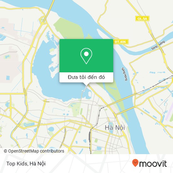 Bản đồ Top Kids, 44 ĐƯỜNG Thanh Niên Quận Tây Hồ, Hà Nội