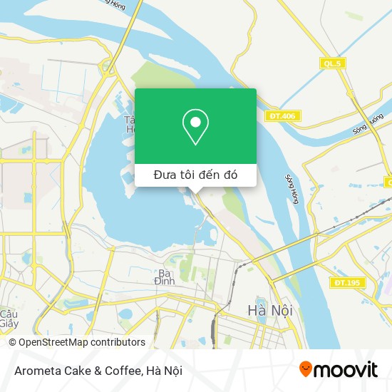 Bản đồ Arometa Cake & Coffee