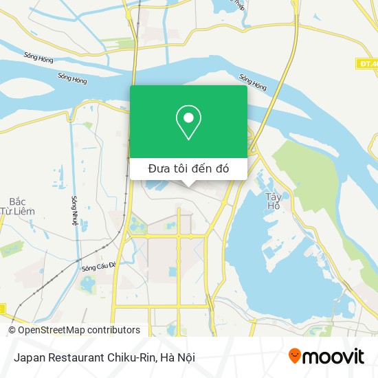 Bản đồ Japan Restaurant Chiku-Rin