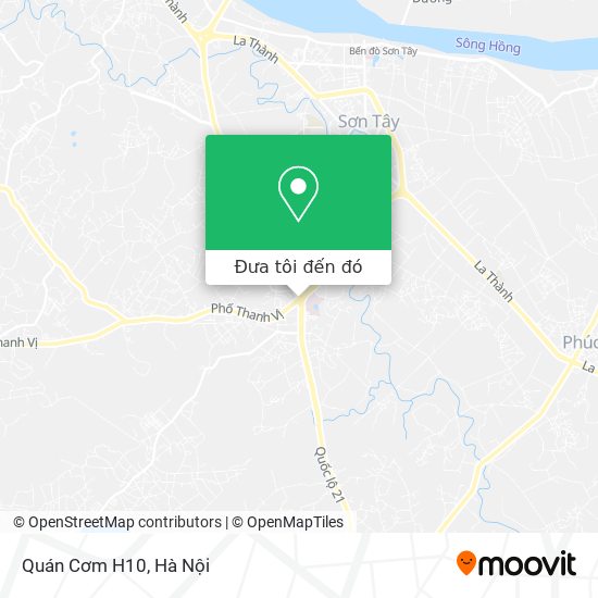 Bản đồ Quán Cơm H10