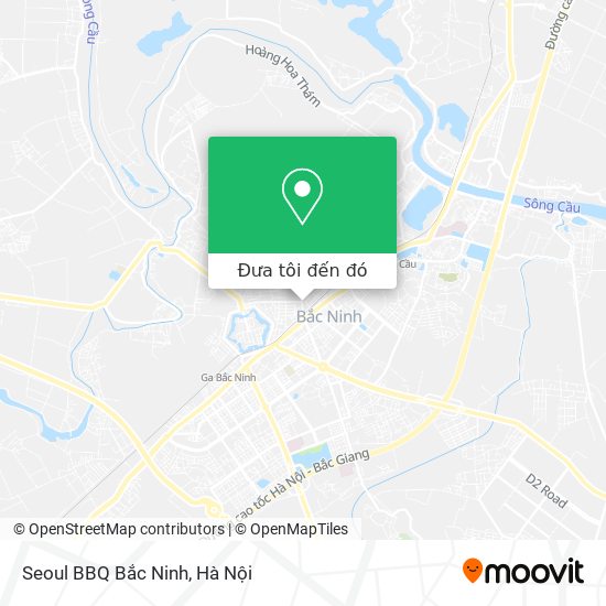 Bản đồ Seoul BBQ Bắc Ninh