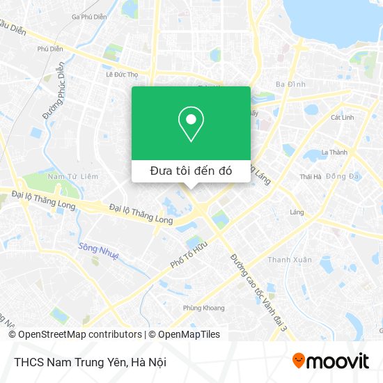 Bản đồ THCS Nam Trung Yên