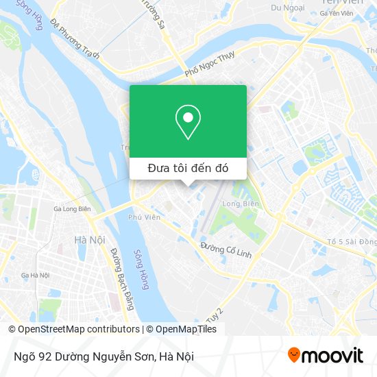 Bản đồ Ngõ 92 Dường Nguyễn Sơn