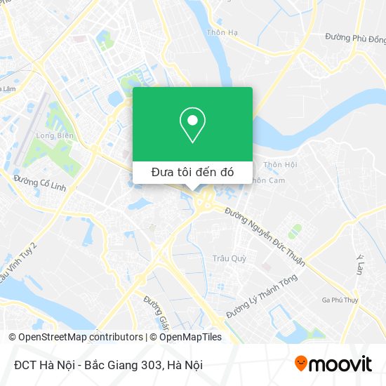 Bản đồ ĐCT Hà Nội - Bắc Giang 303