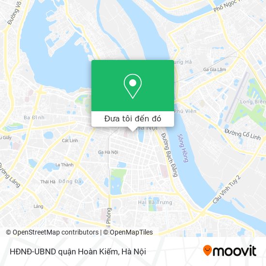 Bản đồ HĐNĐ-UBND quận Hoàn Kiếm