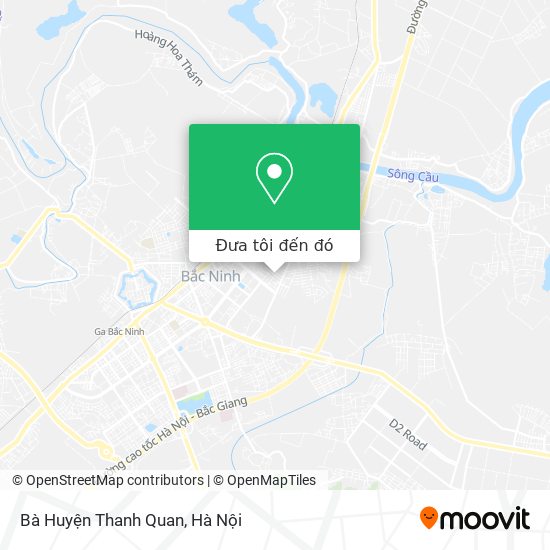 Bản đồ Bà Huyện Thanh Quan