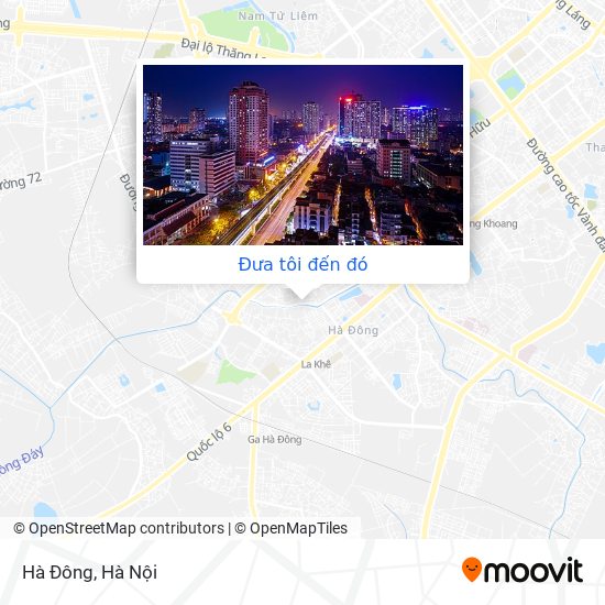Bản đồ Hà Đông