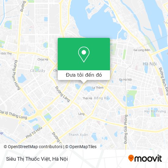 Bản đồ Siêu Thị Thuốc Việt