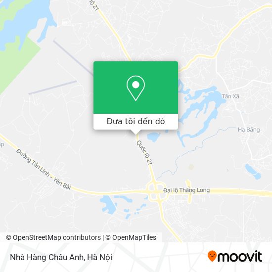 Bản đồ Nhà Hàng Châu Anh