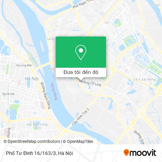 Bản đồ Phố Tư Đình 16/163/3