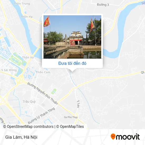 Bản đồ Gia Lâm