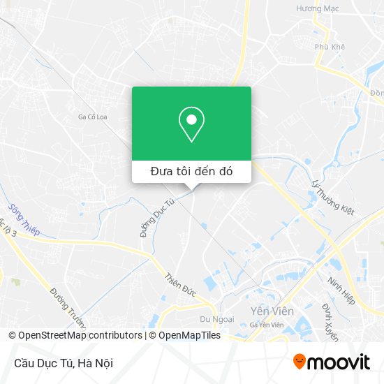 Bản đồ Cầu Dục Tú