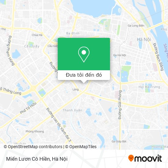 Bản đồ Miến Lươn Cô Hiền
