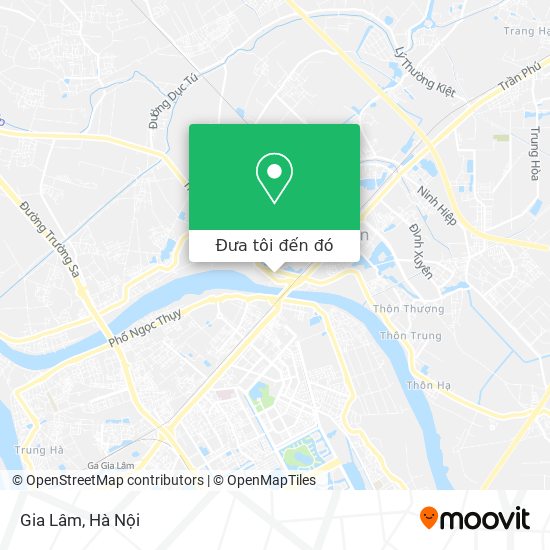 Bản đồ Gia Lâm