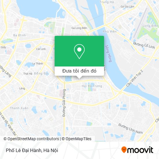 Bản đồ Phố Lê Đại Hành