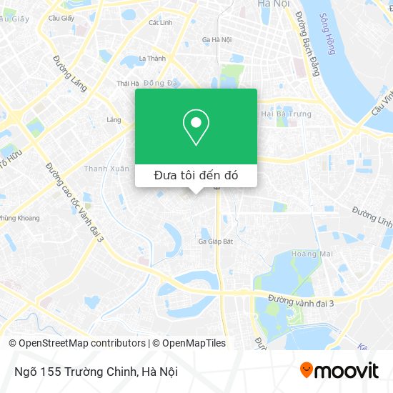 Bản đồ Ngõ 155 Trường Chinh