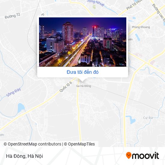 Bản đồ Hà Đông