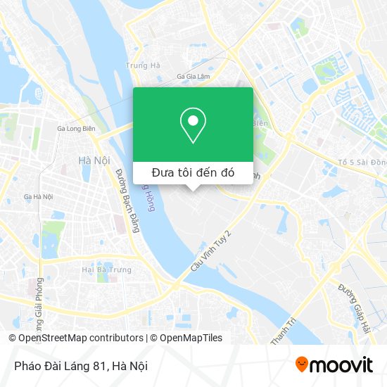 Bản đồ Pháo Đài Láng 81