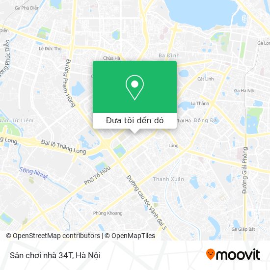 Bản đồ Sân chơi nhà 34T